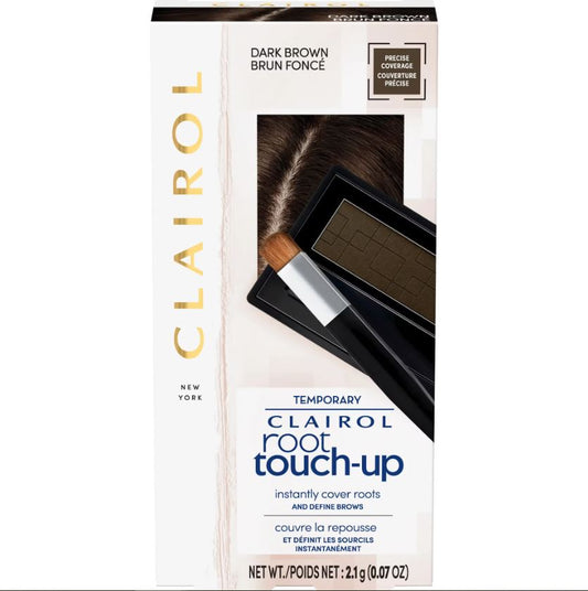 Clairol Temporary Root Touch-Up Concealing Powder -  Dark Brown