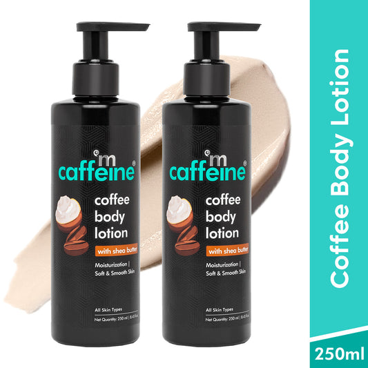 mCaffeine Coffee Body Lotion (Pack of 2)