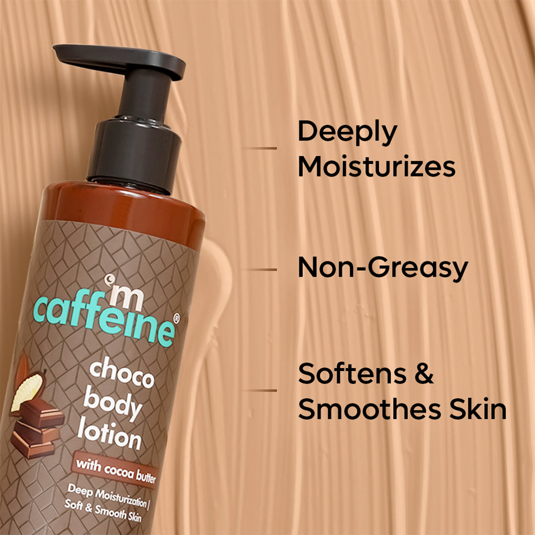 mCaffeine Choco Body Lotion (Pack of 2)