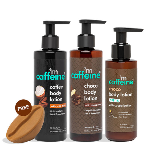 mCaffeine Irresistible Skin Trio with Free Soap