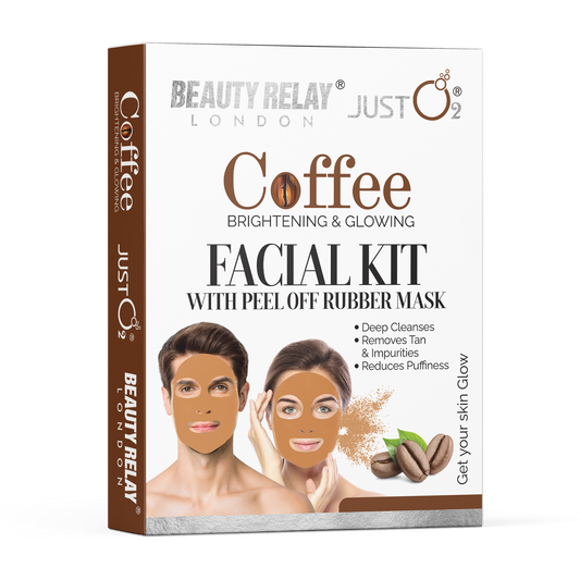 Coffee Facial Kit With Peel Off Rubber Mask