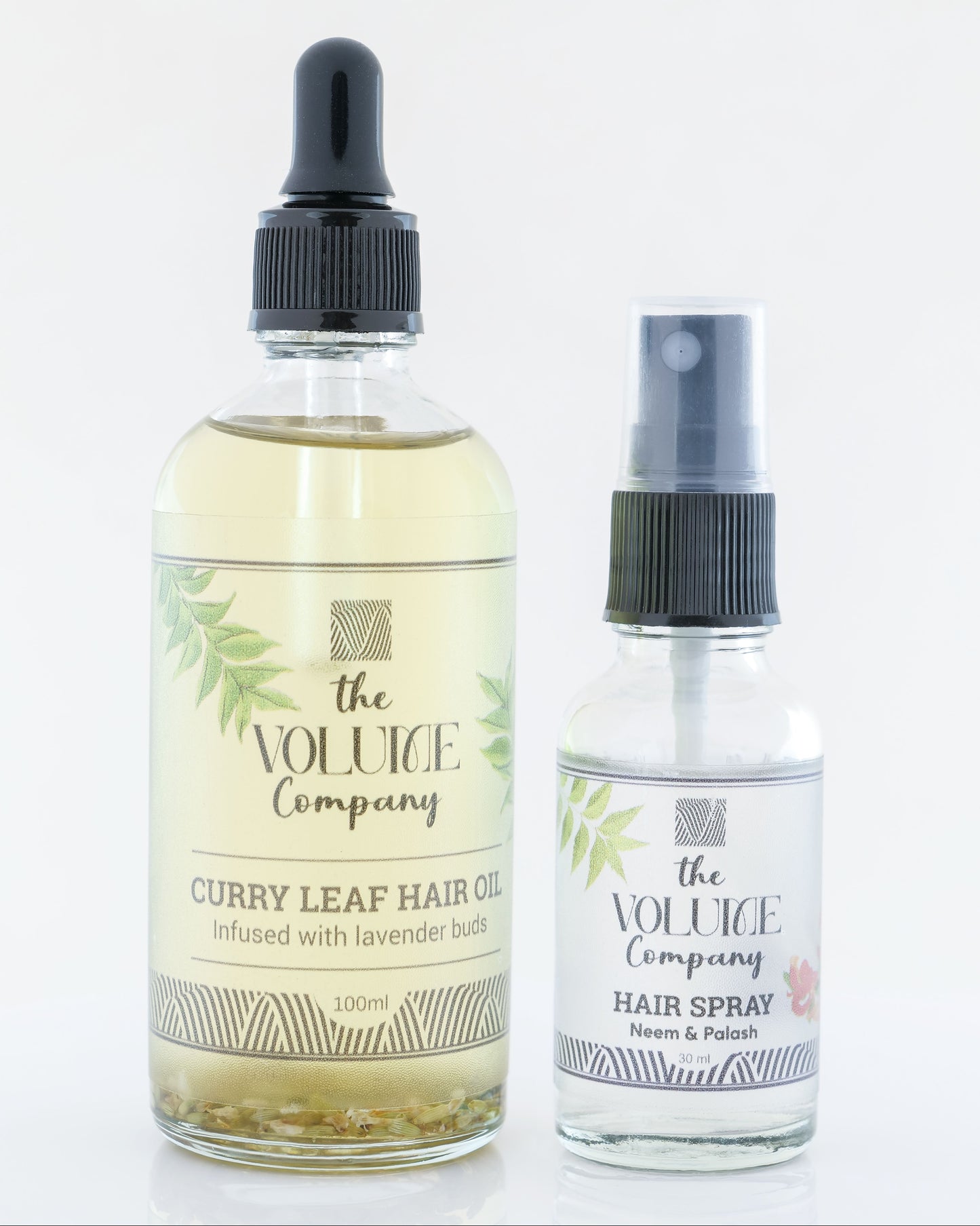 Combo of Curry Leaf Hair Oil (100ml) & Neem & Palash Hair Spray(30ml)