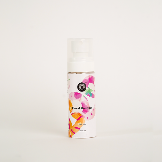 Hair Mist Fragrance | Floral Bouquet Scent | Notes of Floral, Sweet, Rose, Vanilla |Alcohol Free & Unisex | 50ml