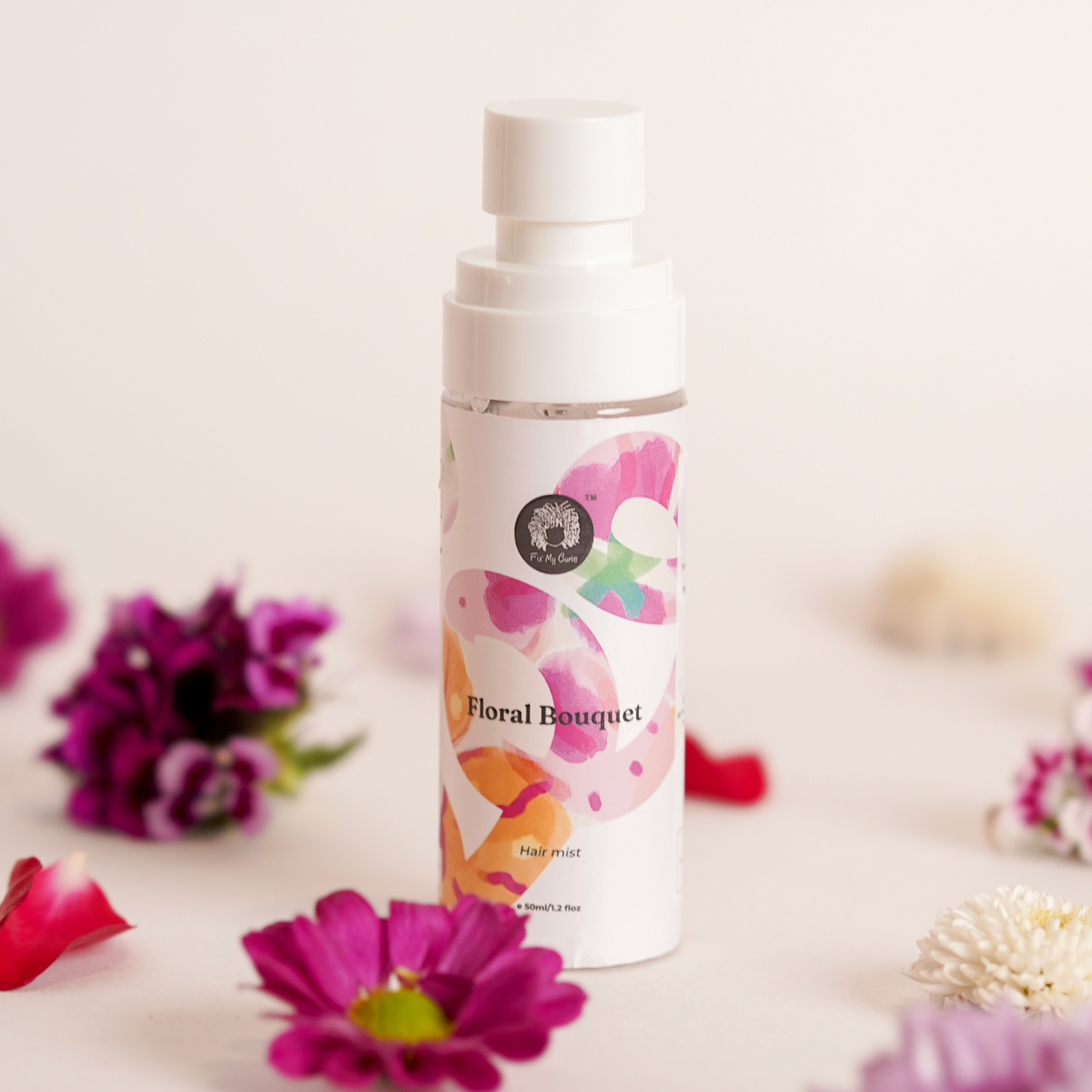 Hair Mist Fragrance | Floral Bouquet Scent | Notes of Floral, Sweet, Rose, Vanilla |Alcohol Free & Unisex | 50ml
