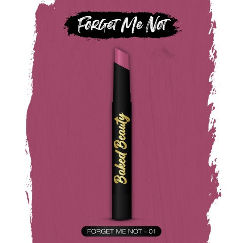 Lip Crayon Lipstick for Women, Lightweight & Nourishing Formula, 01 - Forget Me Not, Purple, 2.5 g