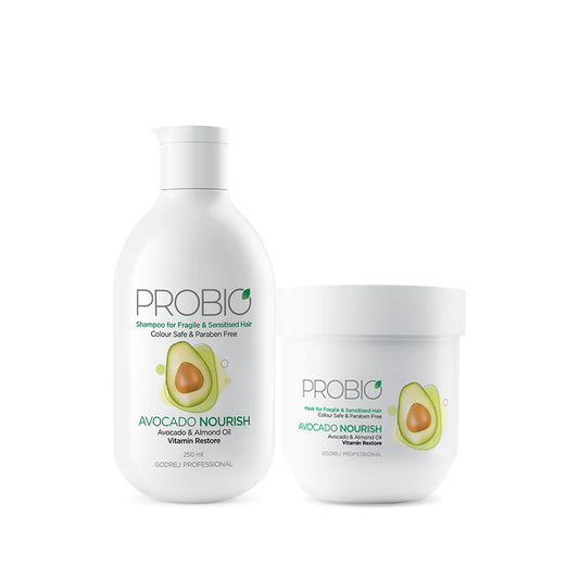Probio Avocado Nourish Duo (250ml, 200g) | FOR FRAGILE HAIR