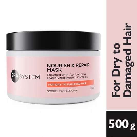 Spa System Nourish & Repair Mask (500g) - For Dry, Damaged Hair