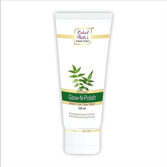 Glow-N-Polish Neem Tulsi Face Wash - 100 ml