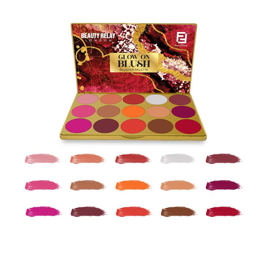 Glow On Blush Blusher Palette - 45 gm