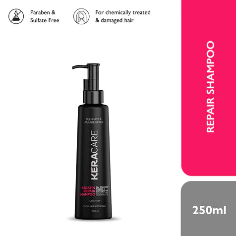 Keracare Keratin Repair Combo with Acai Oil (225ml, 100ml, 250g)