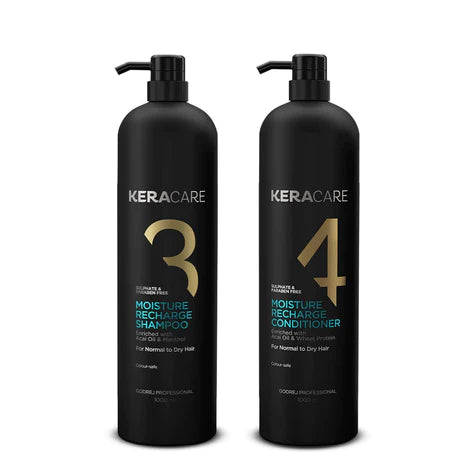 Keracare Moisture Recharge Combo (1000ml, 1000g)