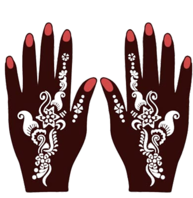 Beautiful Henna Stencils - Both Hands/ Mehendi Designs/ Mehendi DIY Stencil - C99