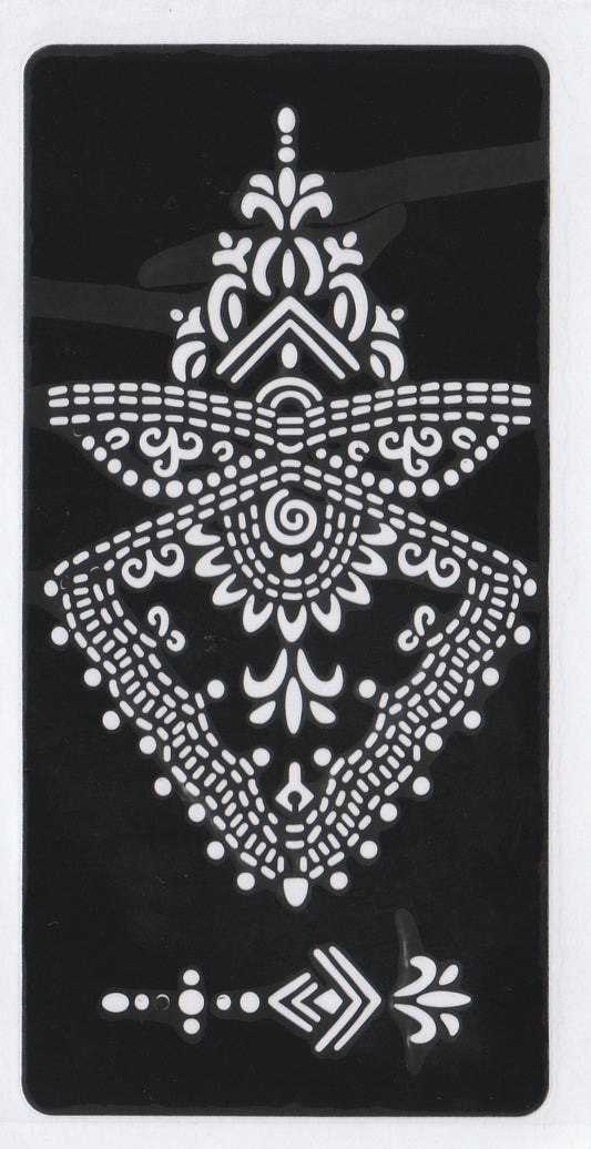 Beautiful Henna Stencils Patterns - Patterns/ Mehendi Designs/ Mehendi DIY Stencil - H25