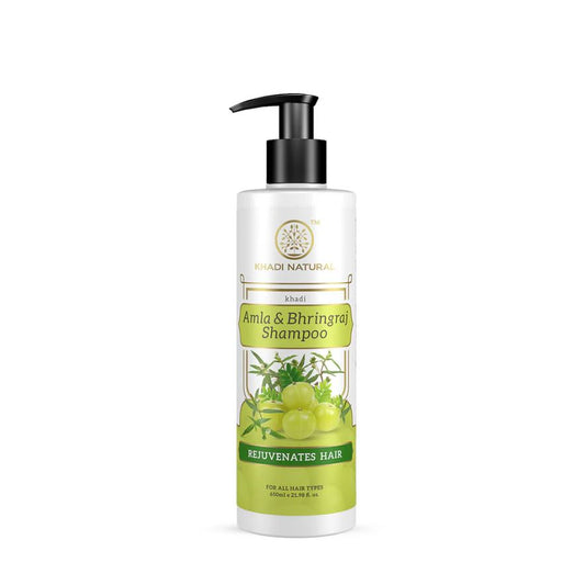 Khadi Natural Amla & Bhringraj Cleanser Shampoo - 650ml