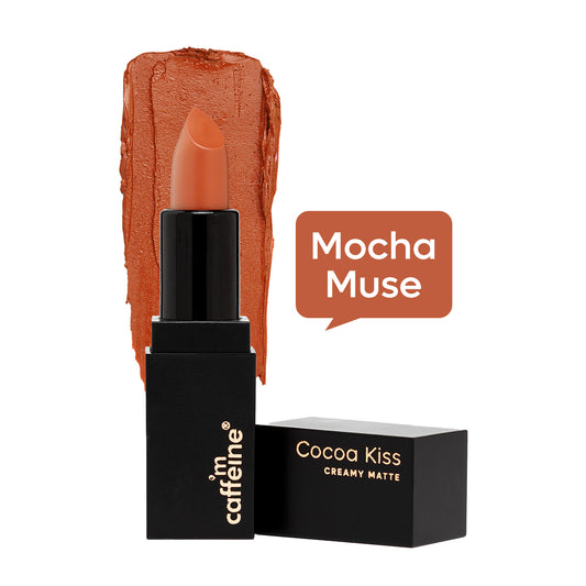 mCaffeine Cocoa Kiss Creamy Matte Lipstick - Mocha Muse