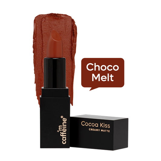 mCaffeine Cocoa Kiss Creamy Matte Lipstick - Choco Melt