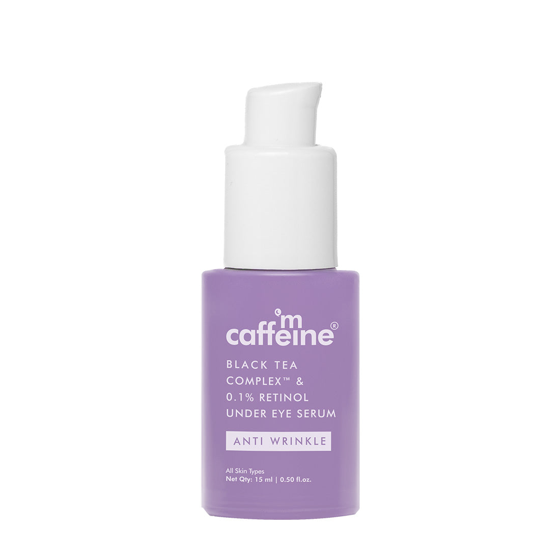 mCaffeine Black Tea Complex™ & 0.1% Retinol Under Eye Serum - 15ml