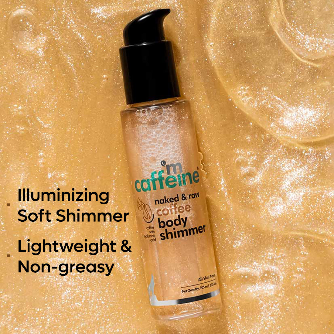 mCaffeine Shimmer & Glow Body Gift Kit