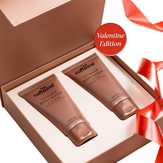 mCaffeine Cover me in Stardust Shimmer Gift Kit