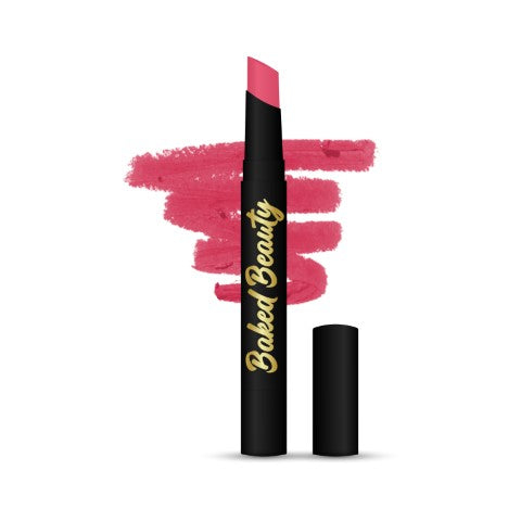 Lip Crayon Lipstick for Women, Lightweight & Nourishing Formula, 03 - Midnight Kiss, Bright Pink, 2.5 g