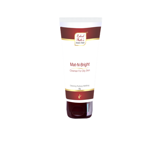 Mat-N-Bright Skin Glow Cleanser For Oily Skin 50g