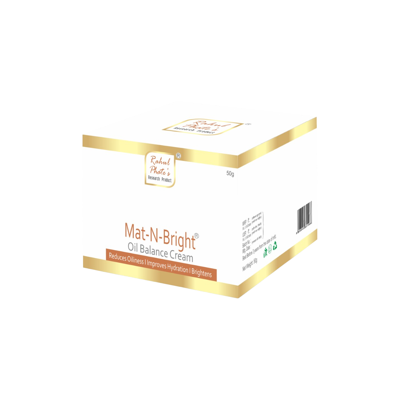 Mat-N-Bright Oil Balance Cream 50 g