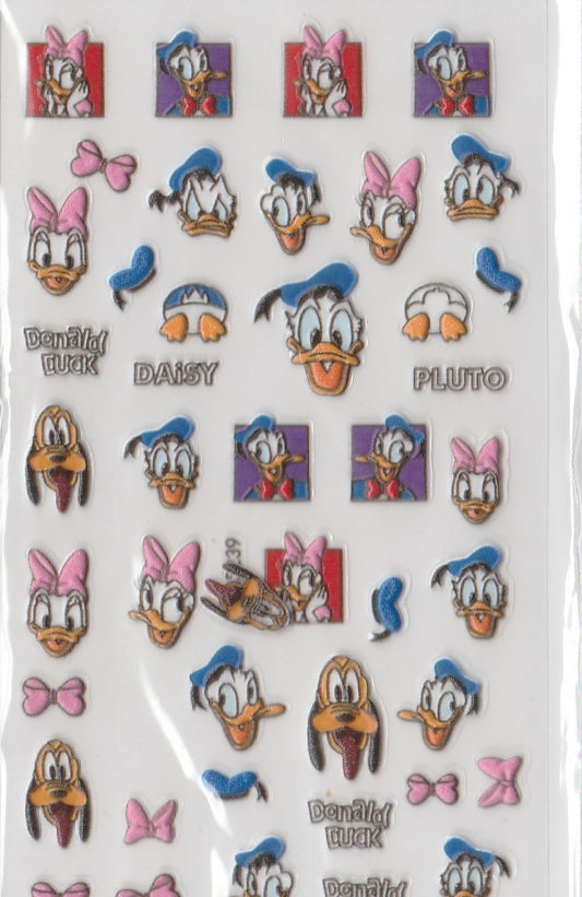 5D Self-Adhesive Nail Art Stickers - Donald D5239