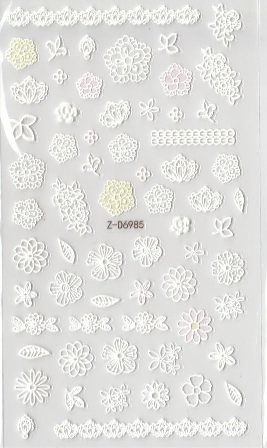 5D Self-Adhesive Nail Art Stickers - Design D6985