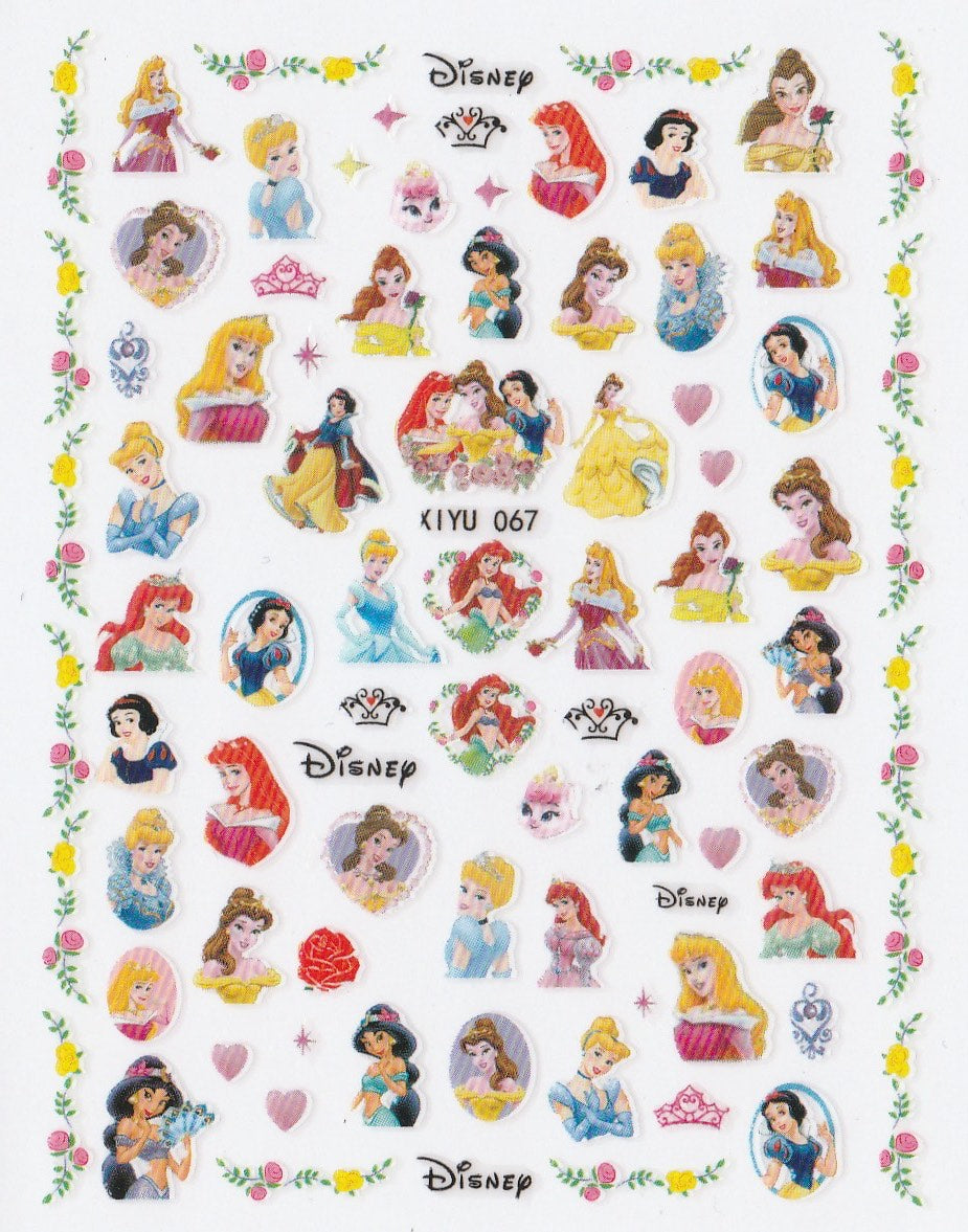 3D Self-Adhesive Nail Art Stickers - Princes XIYU067