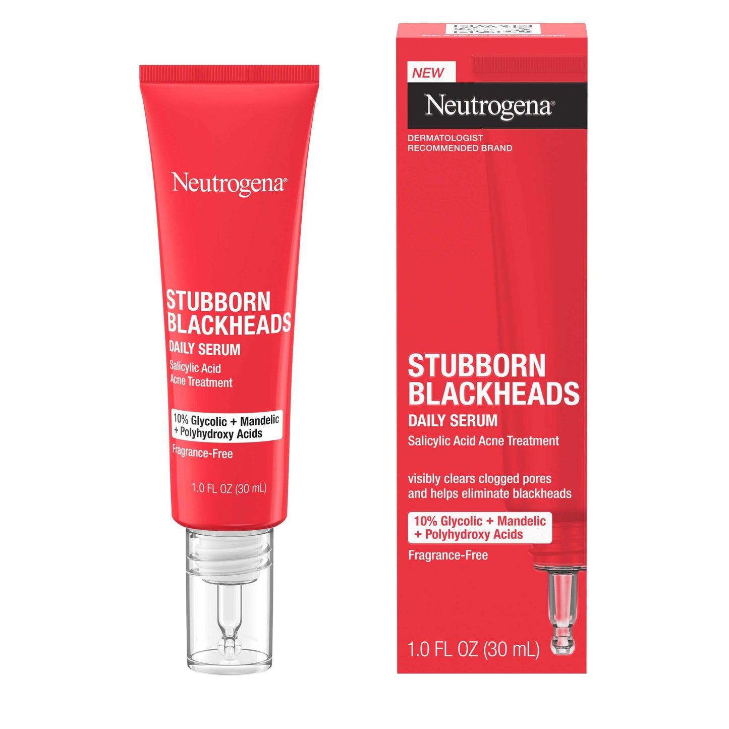 Neutrogena Stubborn Blackheads Daily Acne Facial Serum Stubborn Blackheads Daily Acne Facial Serum