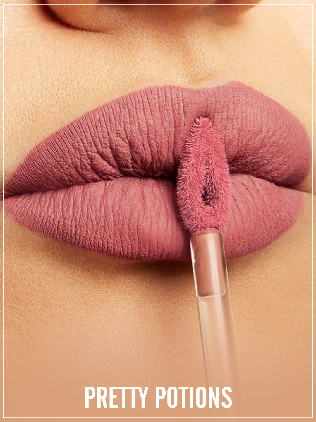 Matte Liquid Lipstick for Women, Long Lasting, Transfer and Waterproof, Pretty Potions, 4.5 ml