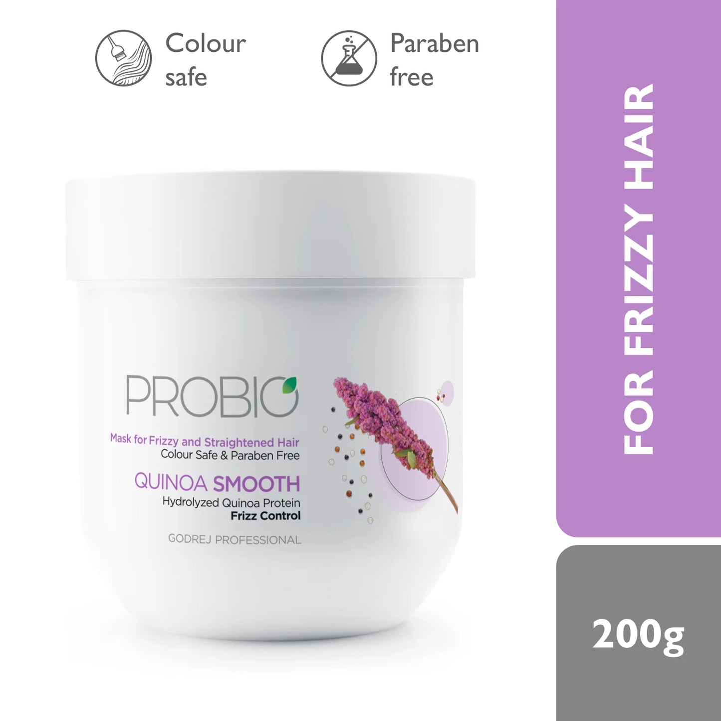 Probio Quinoa Smooth Duo (250ml, 200g) | FOR FRIZZY HAIR