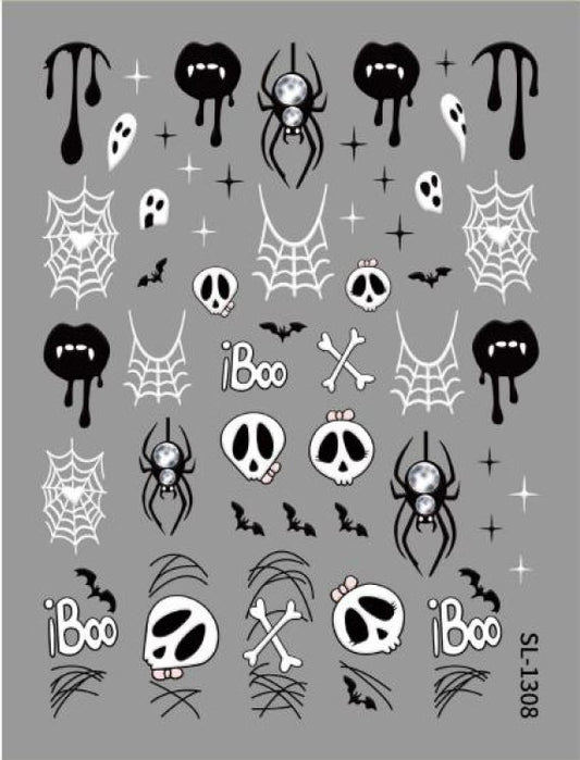 5D Self-Adhesive Nail Art Stickers - BOO 1308