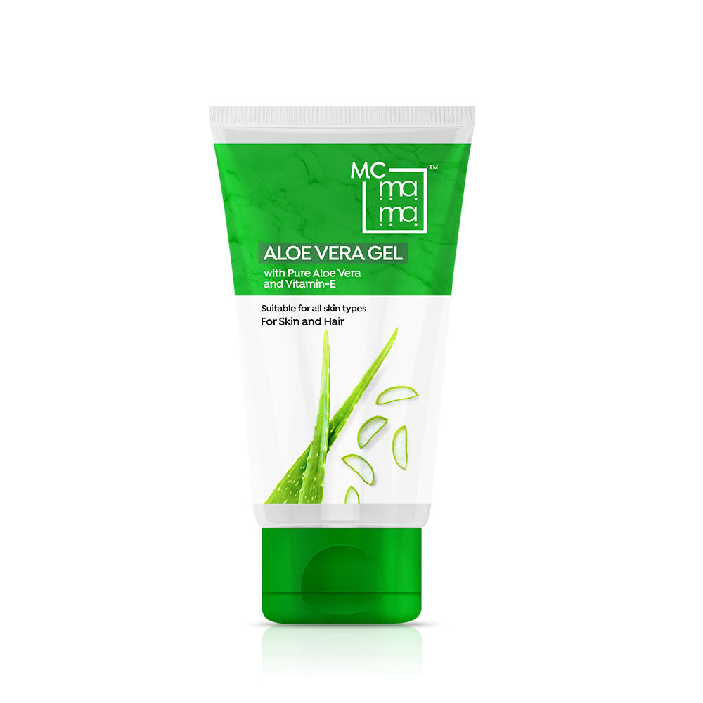 Aloevera Gel With Pure Aloevera and Vitamin E Suitable for all skin & Hair types - 200g