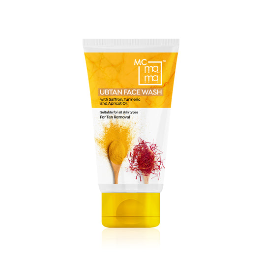 Ubtan Face Wash for Tan Removal and Skin Brightening, for Women & Men 175g