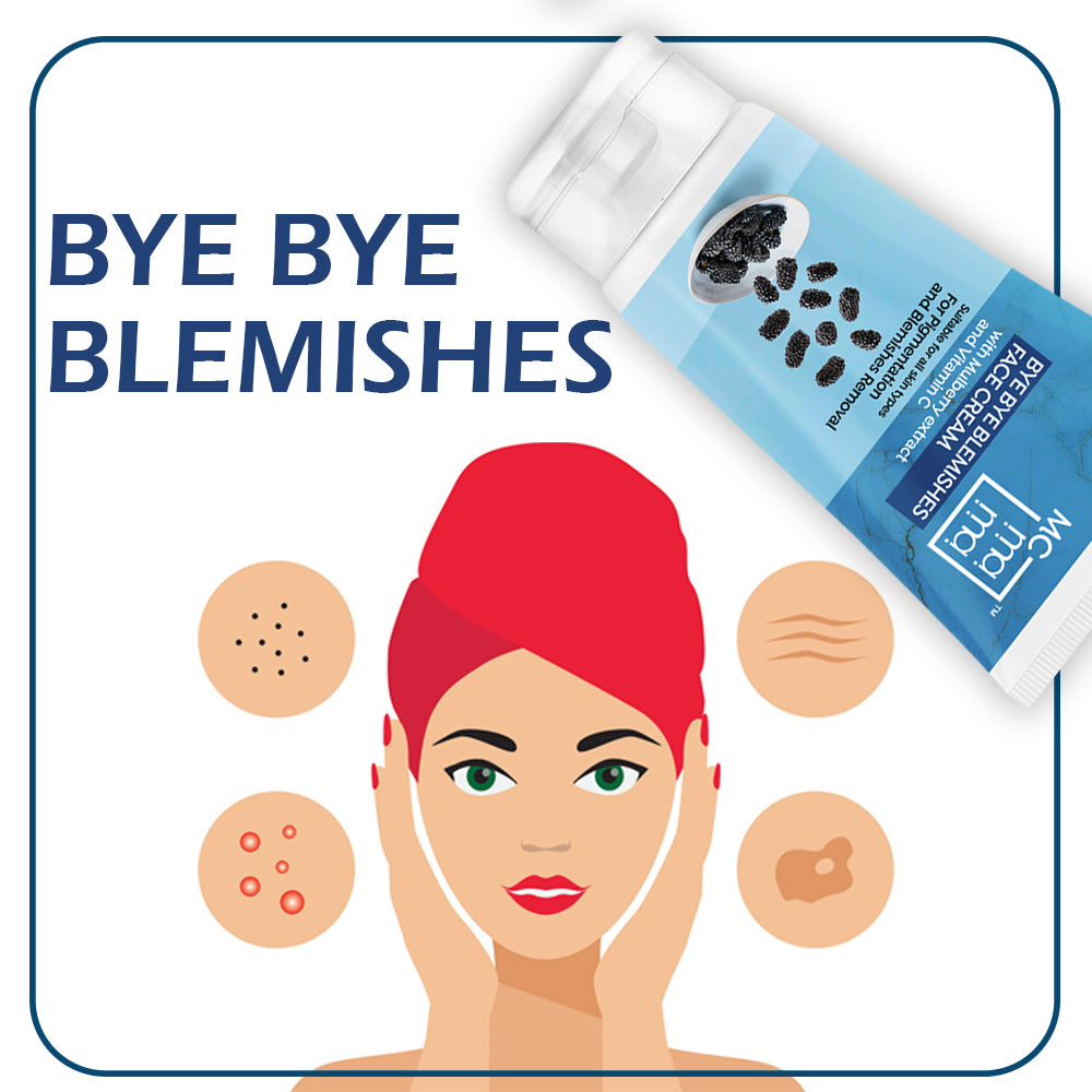 Bye Bye Blemishes Face Cream Suitable for all skin types for pigmentation & Blemishes - 60g