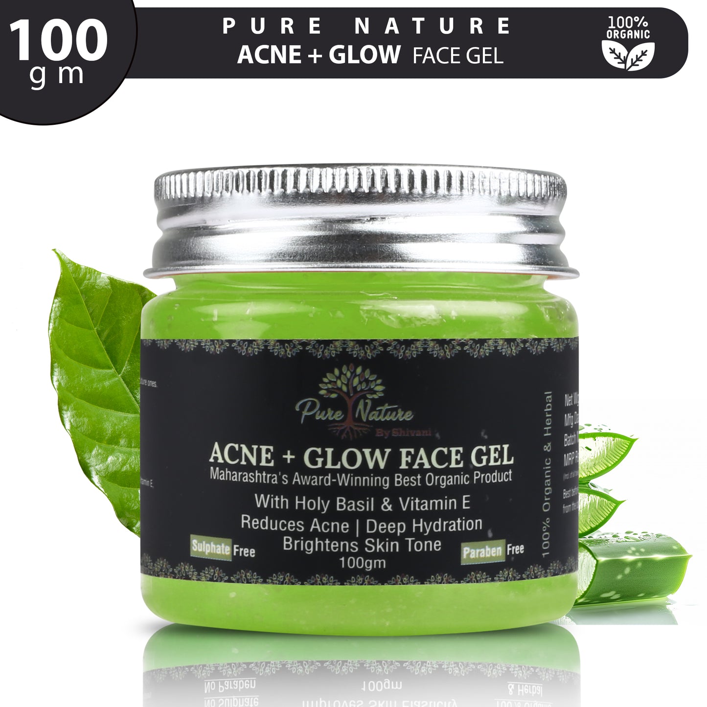 Pure Nature Acne + Glow Face Gel