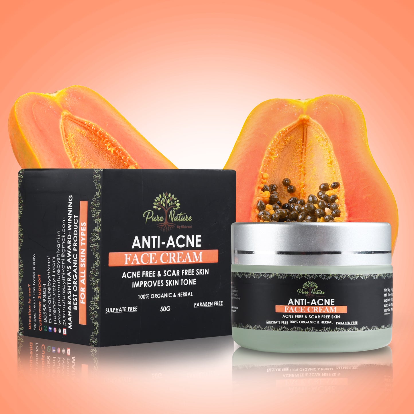 Pure Nature Anti-Acne Face Cream