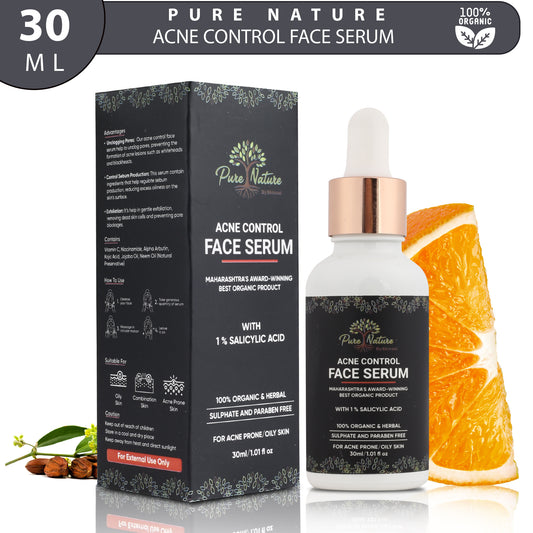 Pure Nature Acne Control Face Serum