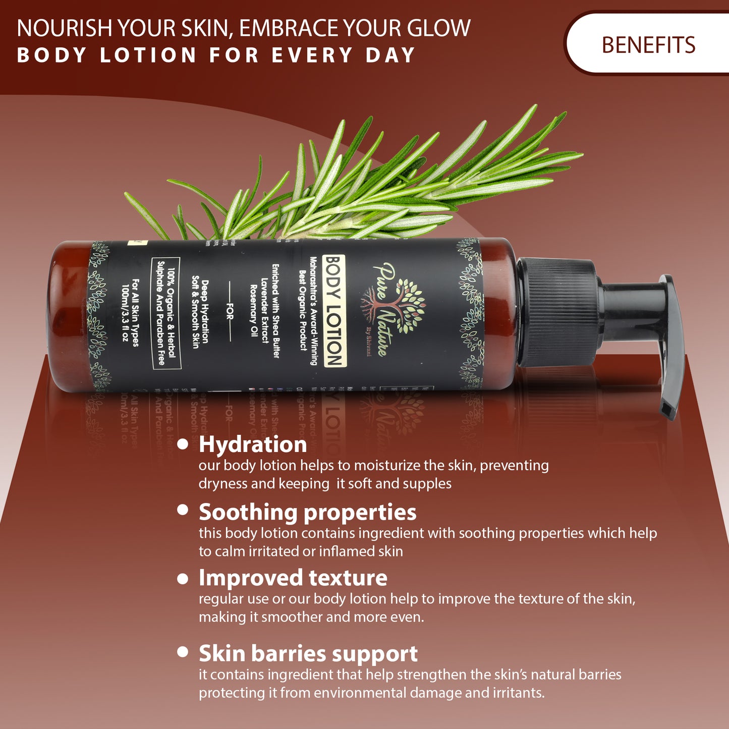 Pure Nature Luxurious Body Lotion