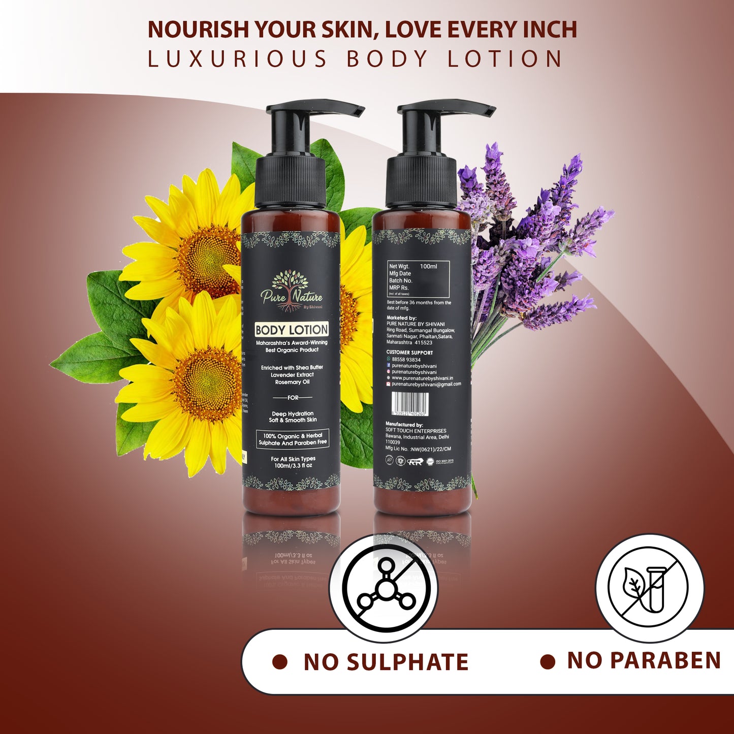 Pure Nature Luxurious Body Lotion