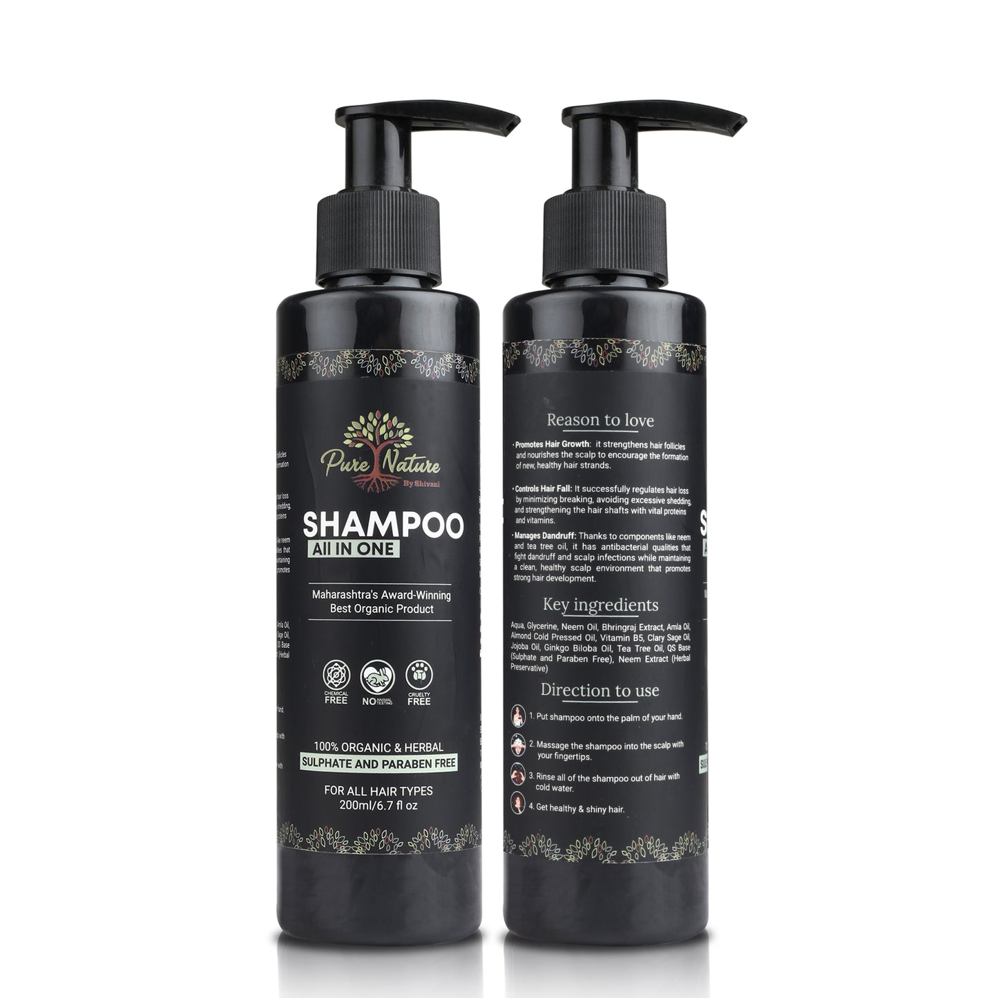 Pure Nature Shampoo All in One