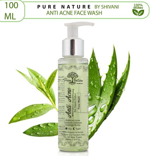 Pure Nature Anti Acne Face Wash