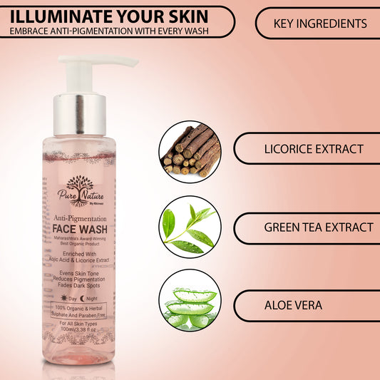 Pure Nature Anti-Pigmentation Face Wash