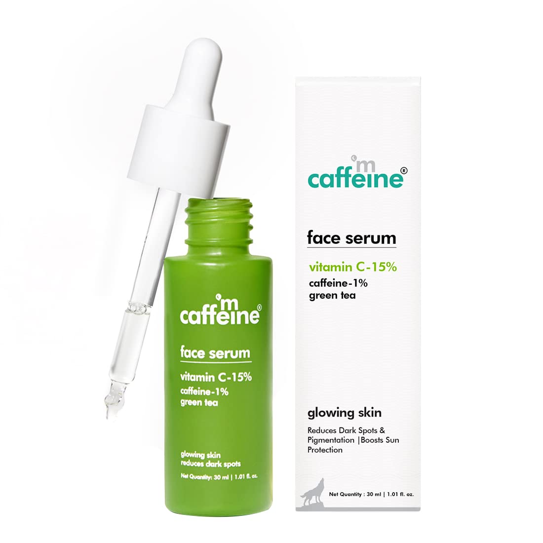 mCaffeine 15% Vitamin C & Green Tea Serum - 30 ml
