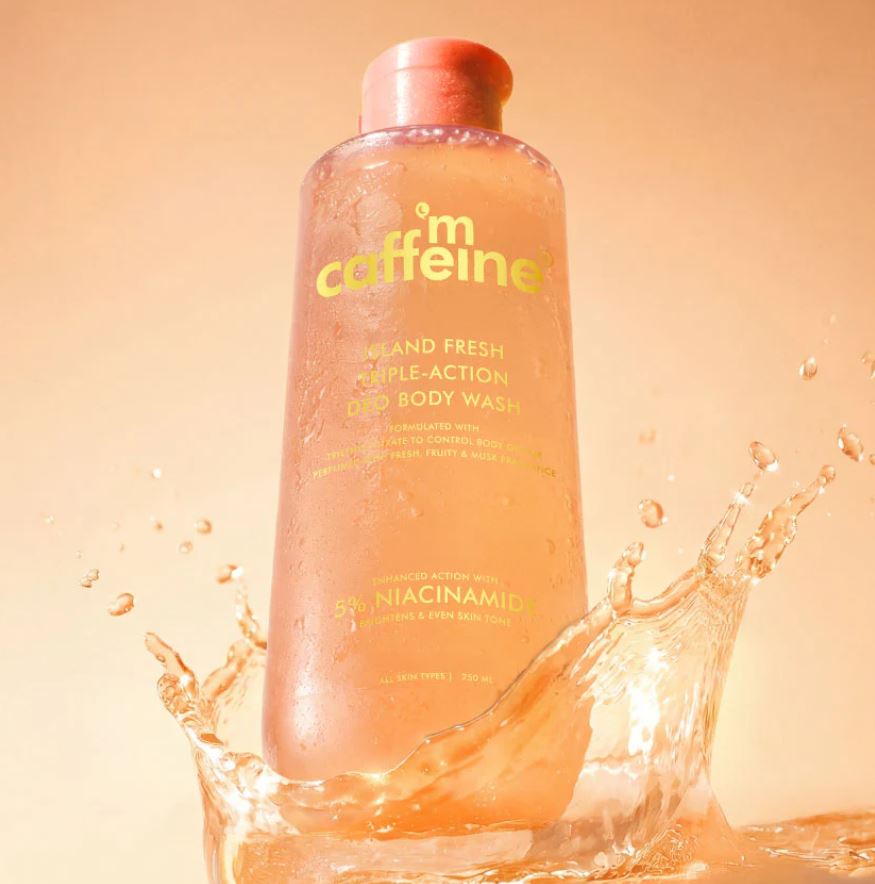 mCaffeine Island Fresh Triple Action Deo Body Wash
