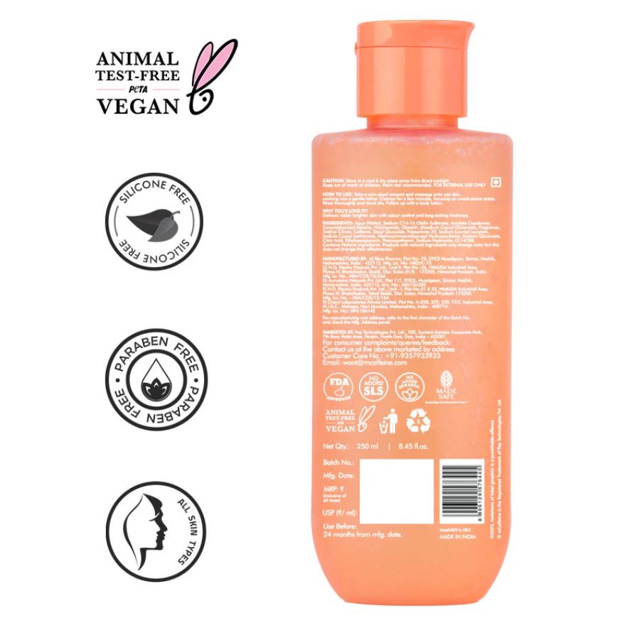 mCaffeine Island Fresh Triple Action Deo Body Wash