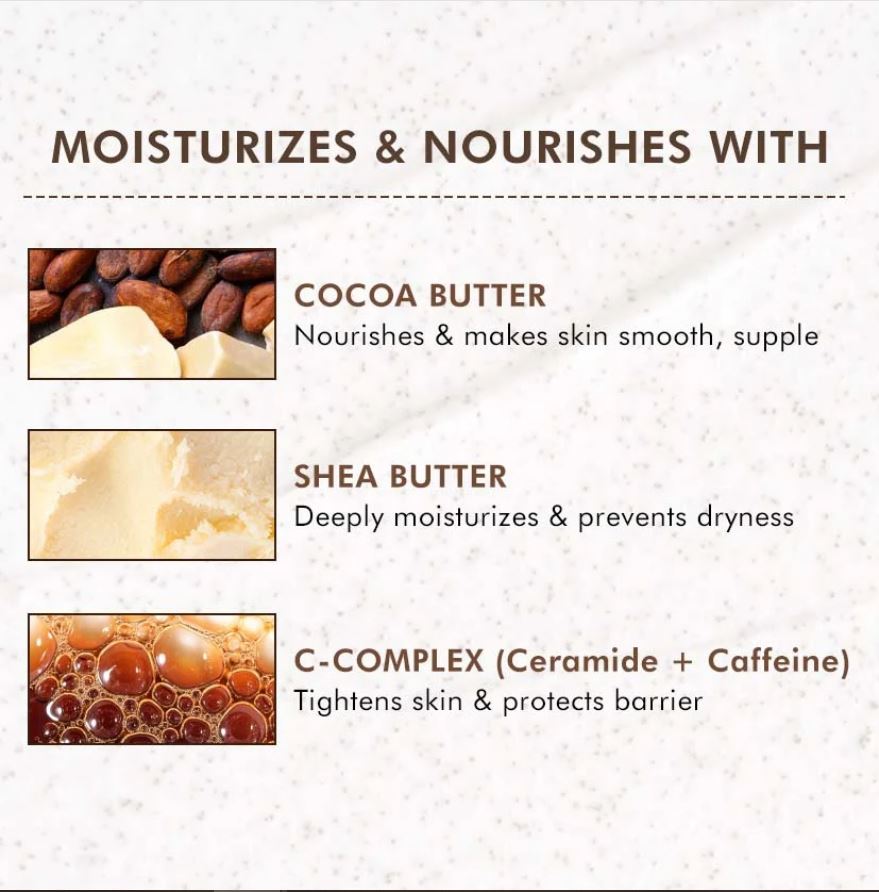 mCaffeine Pore Clearing Coffee & Cookie Face Scrub | Remove Blackheads, Detan & Exfoliate Dead Skin | 4.5% Exfoliants - Walnuts, Coffee, Charcoal, Clay | Glowing Skin Face Scrub for Women & Men - 100g