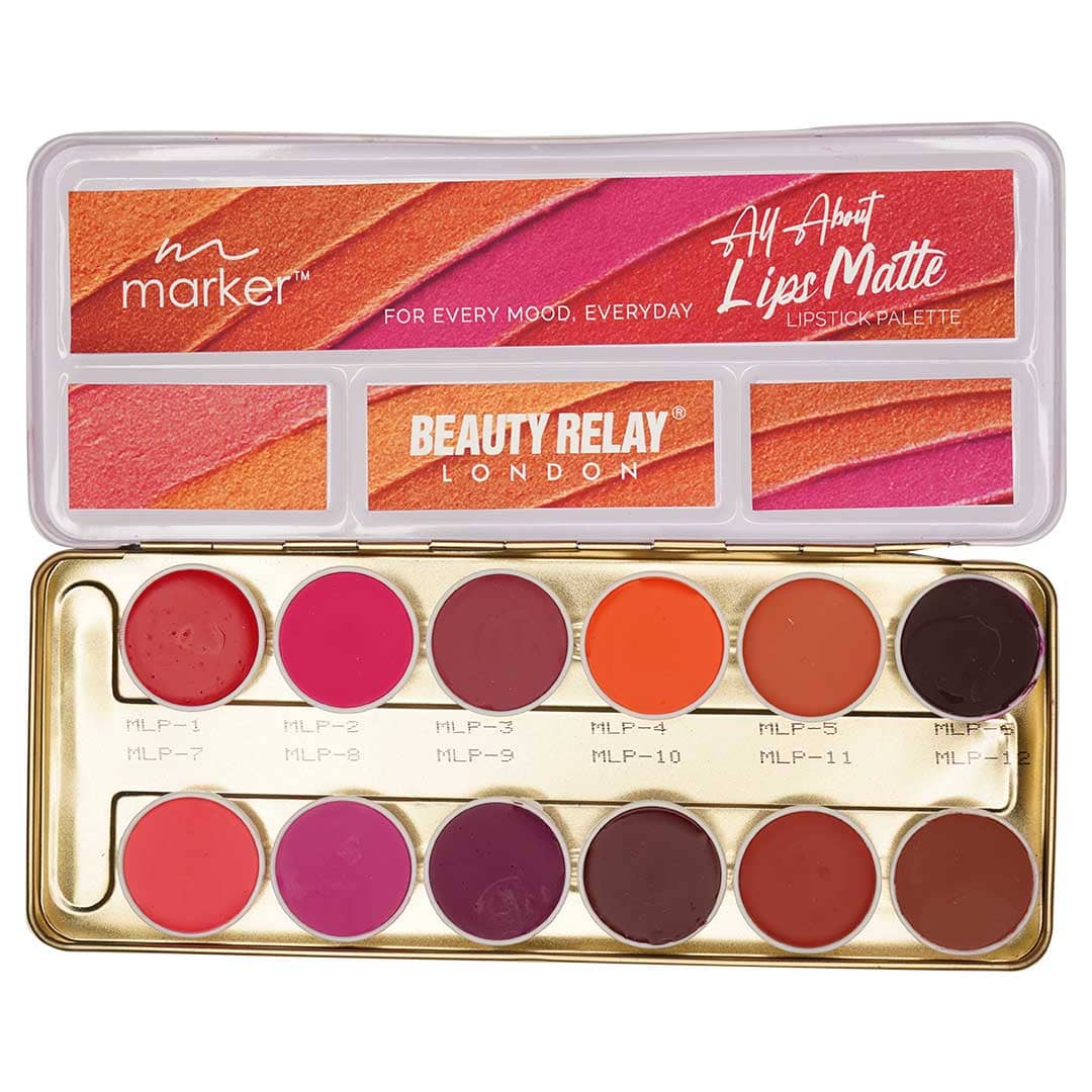 All About Lips Matte Lipstick Palette