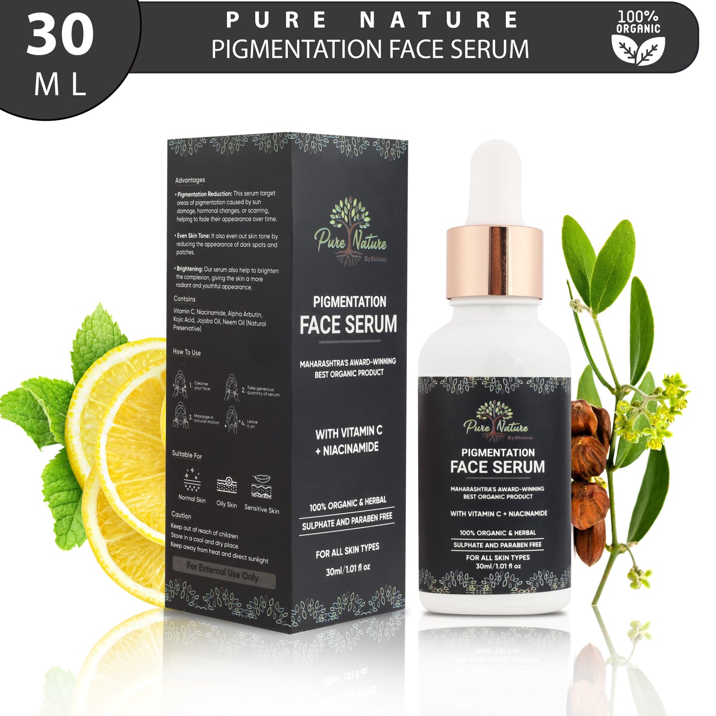 Pure Nature Pigmentation Face Serum